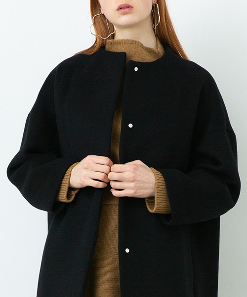 エレンディーク　CREW NECK COCOON CT ELENDEEK(エレンディーク) CREWNECK COCOON COAT！！ | YAMAROKU New