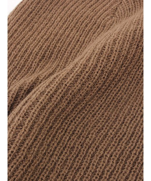 Ungrid（アングリッド）の「リブ編みニット帽（ニットキャップ/ビーニー・レディース・ブラック/ベージュ/グレー・FREE）」の7枚目の写真