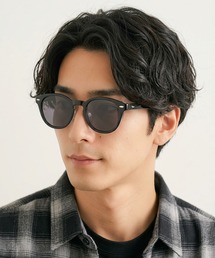 ADPOSION（アドポーション）の「【WEB限定】ウエリントン型サングラス 伊達メガネ（サングラス）」