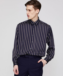 JOHN LAWRENCE SULLIVAN | 【JOHN LAWRENCE SULLIVAN】REGULAR COLLAR STRIPE SHIRT(シャツ/ブラウス)