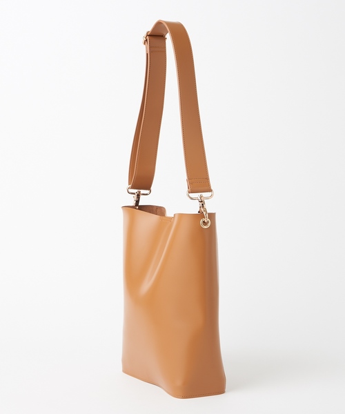 natural couture（ナチュラルクチュール）の「ワンハンドルトート（トートバッグ・レディース・ブラック/ホワイト/キャメル/ブラウン系その他・FREE）」の11枚目の写真