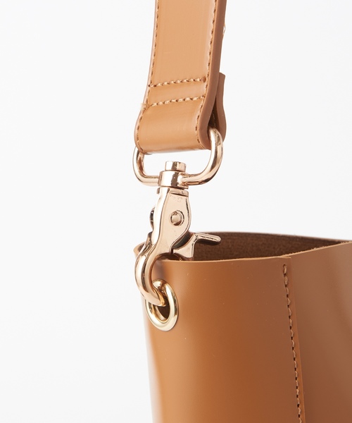 natural couture（ナチュラルクチュール）の「ワンハンドルトート（トートバッグ・レディース・ブラック/ホワイト/キャメル/ブラウン系その他・FREE）」の13枚目の写真