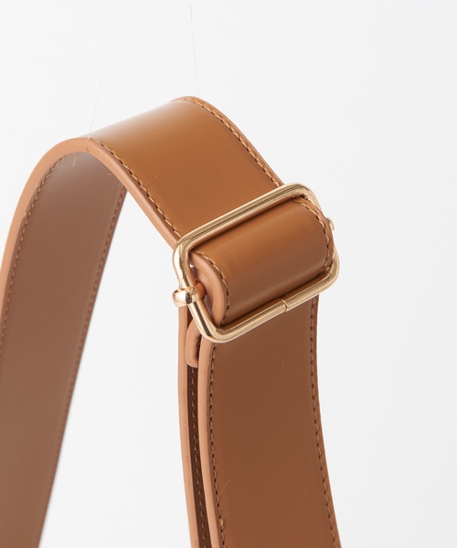 natural couture（ナチュラルクチュール）の「ワンハンドルトート（トートバッグ・レディース・ブラック/ホワイト/キャメル/ブラウン系その他・FREE）」の14枚目の写真