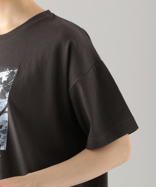 PAGEBOY（ページボーイ）の「NASAフォトTシャツ（Tシャツ/カットソー・レディース・オフホワイト/チャコール・FREE）」の10枚目の写真