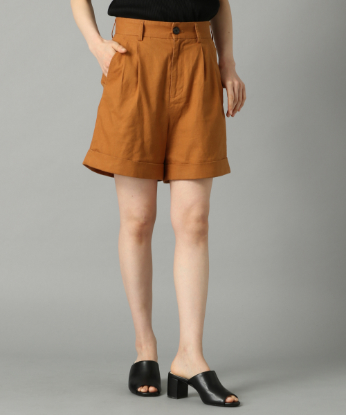 LOWRYS FARM(ローリーズファーム)の「アサコンSETUP/ショートパンツ 838538(その他パンツ・レディース・アイボリー/グリーン/ブラウン・LARGE/MEDIUM)」の3枚目の写真