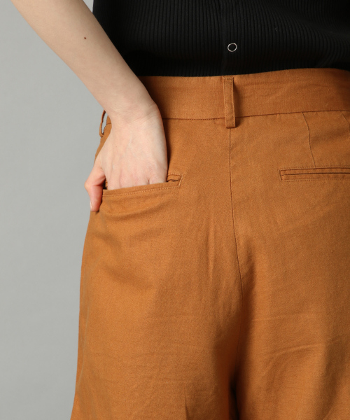 LOWRYS FARM(ローリーズファーム)の「アサコンSETUP/ショートパンツ 838538(その他パンツ・レディース・アイボリー/グリーン/ブラウン・LARGE/MEDIUM)」の12枚目の写真