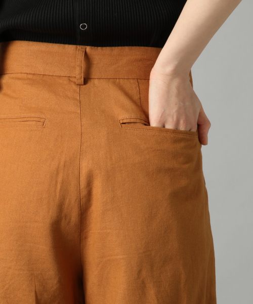 LOWRYS FARM(ローリーズファーム)の「アサコンSETUP/ショートパンツ 838538(その他パンツ・レディース・アイボリー/グリーン/ブラウン・LARGE/MEDIUM)」の10枚目の写真