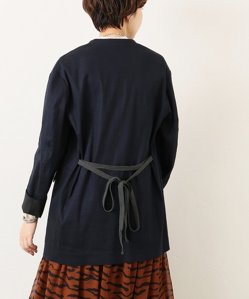 CITYSHOP(シティーショップ)の「ノーカラージャケット(ノーカラージャケット・レディース・ブラック/ライトグレー・38/36)」の17枚目の写真