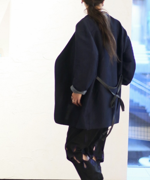 CITYSHOP(シティーショップ)の「ノーカラージャケット(ノーカラージャケット・レディース・ブラック/ライトグレー・38/36)」の19枚目の写真