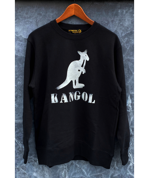 KANGOL（カンゴール）の「【KANGOL/カンゴール】プリントスウェット（スウェット・メンズ・グレー系その他/ブラック系その他2/ホワイト系その他2/ホワイト系その他/ブラック系その他/ブラック/ホワイト/グレー/バーガンディー/ホワイト系その他3/ブラック系その他3・MEDIUM/LARGE/X-LARGE/SMALL）」の6枚目の写真