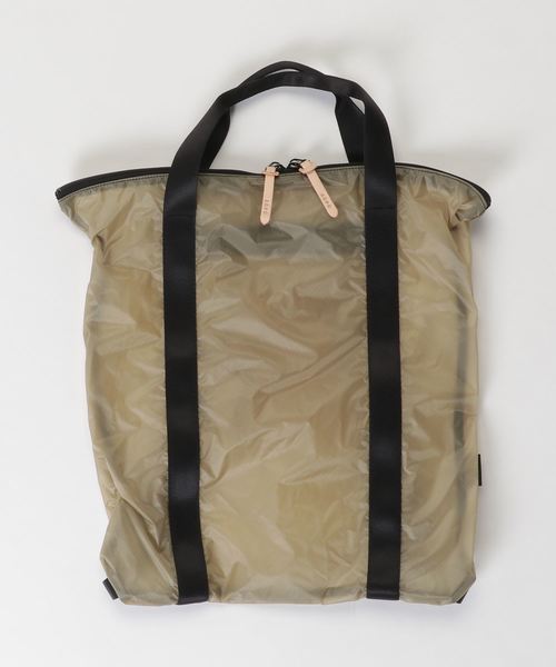 SOPO(ソポ)の「SOPO/ソポ コーデュラナイロン 2way リュック A4 軽量 ユニセックス SOPO Official shop(バックパック/リュック・レディース・ライトブルー/ブラック/ベージュ/パープル/イエロー・FREE)」の3枚目の写真