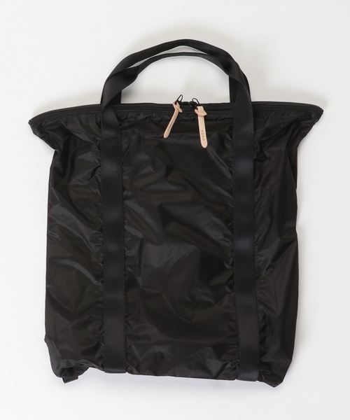 SOPO(ソポ)の「SOPO/ソポ コーデュラナイロン 2way リュック A4 軽量 ユニセックス SOPO Official shop(バックパック/リュック・レディース・ライトブルー/ブラック/ベージュ/パープル/イエロー・FREE)」の2枚目の写真