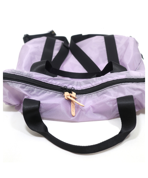 SOPO(ソポ)の「SOPO/ソポ コーデュラナイロン 2way リュック A4 軽量 ユニセックス SOPO Official shop(バックパック/リュック・レディース・ライトブルー/ブラック/ベージュ/パープル/イエロー・FREE)」の13枚目の写真