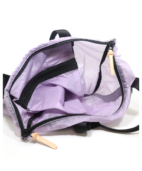 SOPO(ソポ)の「SOPO/ソポ コーデュラナイロン 2way リュック A4 軽量 ユニセックス SOPO Official shop(バックパック/リュック・レディース・ライトブルー/ブラック/ベージュ/パープル/イエロー・FREE)」の12枚目の写真