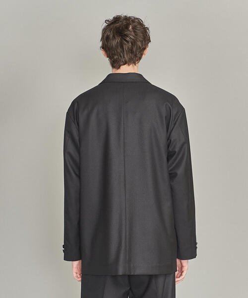 BEAUTY&YOUTH UNITED ARROWS（ビューティーアンドユースユナイテッドアローズ）の「BY TW サキソニー 3B ルーズジャケット（テーラードジャケット・メンズ・ブラック・S/M/L）」の2枚目の写真