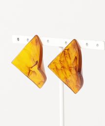 アクリルカーブピアス