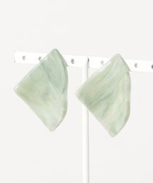 アクリルカーブピアス