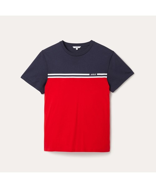 AIGLE（エーグル）の「【SIGNATURE】吸水速乾 ナレンド Tシャツ（Tシャツ/カットソー・メンズ・ダークネイビー/ホワイト/レッド/イエロー・LARGE/MEDIUM/X-LARGE/S）」の12枚目の写真