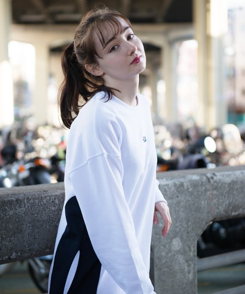 FILA(フィラ)の「【FILA/フィラ】スウェット ワンピース(ワンピース・レディース・ライトパープル/ホワイト/ブラック・M/L)」の15枚目の写真