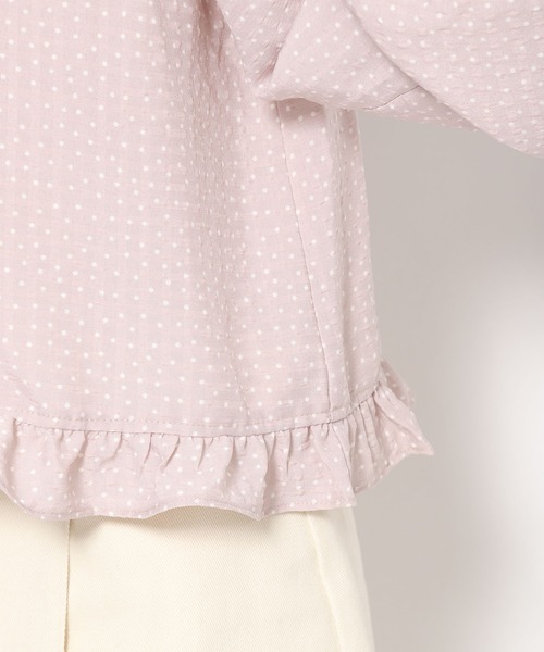 Heather（ヘザー）の「ドットフリルブラウス　872142（シャツ/ブラウス・レディース・ホワイト系その他/ブラック系その他/パープル系その他・FREE）」の11枚目の写真