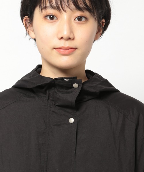 PAGEBOY（ページボーイ）の「ロングフーデッドコート（ダウンジャケット/コート・レディース・ブラック/グレイッシュベージュ・FREE）」の8枚目の写真