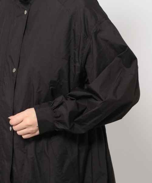 PAGEBOY（ページボーイ）の「ロングフーデッドコート（ダウンジャケット/コート・レディース・ブラック/グレイッシュベージュ・FREE）」の9枚目の写真