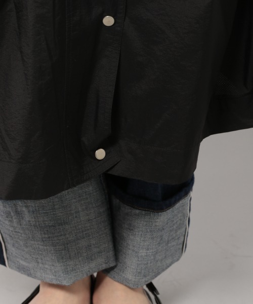 PAGEBOY（ページボーイ）の「ロングフーデッドコート（ダウンジャケット/コート・レディース・ブラック/グレイッシュベージュ・FREE）」の11枚目の写真