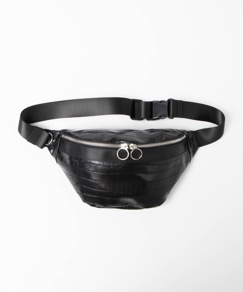 WEGO(ウィゴー)の「WEGO/リングポイントフェイクレザーウエストバッグ(ボディバッグ/ウエストポーチ・メンズ・ホワイト/ブラック/その他1/その他2/ライトパープル/ブラック系その他/ベージュ系その他・FREE)」の19枚目の写真