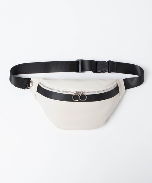 WEGO(ウィゴー)の「WEGO/リングポイントフェイクレザーウエストバッグ(ボディバッグ/ウエストポーチ・メンズ・ホワイト/ブラック/その他1/その他2/ライトパープル/ブラック系その他/ベージュ系その他・FREE)」の22枚目の写真