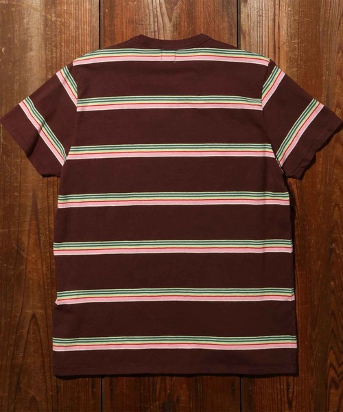 Levi's(リーバイス)の「LEVI'S(R) VINTAGE CLOTHING 1960'S カジュアルストライプTシャツ BROWN MULTI(Tシャツ/カットソー・メンズ・マルチ・S/XL/L/M)」の4枚目の写真