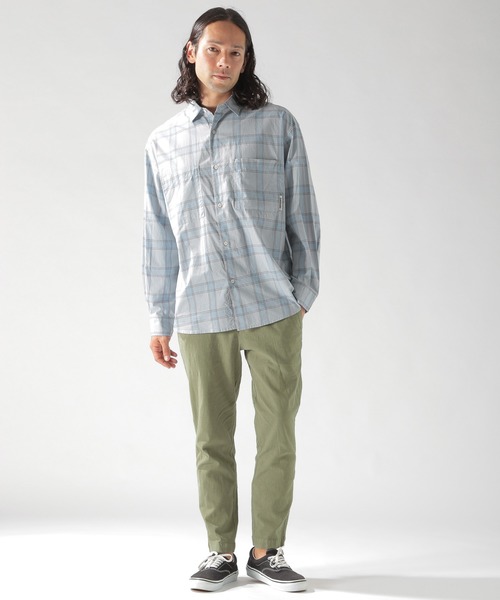 BAYFLOW(ベイフロー)の「ストレッチリネンアンクルパンツ(その他パンツ・メンズ・ピンク/ベージュ/ネイビー/カーキ・MEDIUM/LARGE/SMALL)」の14枚目の写真