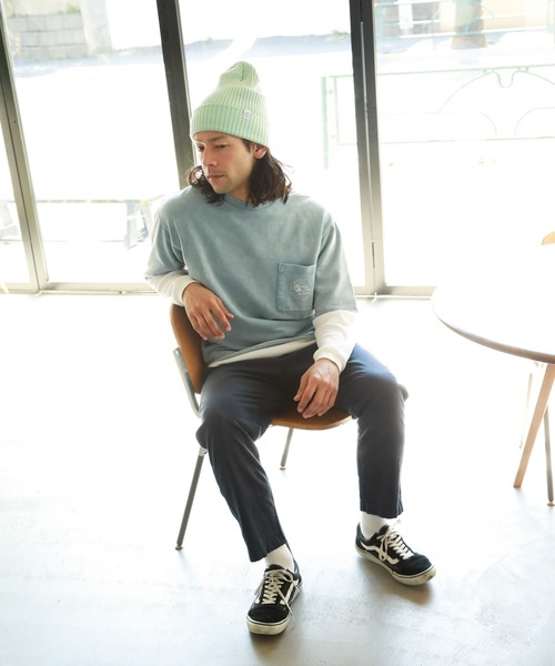 BAYFLOW(ベイフロー)の「ストレッチリネンアンクルパンツ(その他パンツ・メンズ・ピンク/ベージュ/ネイビー/カーキ・MEDIUM/LARGE/SMALL)」の7枚目の写真