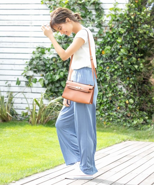 Edit Sheen（エディットシーン）の「フロントミニベルトショルダーM（ショルダーバッグ・レディース・グレイッシュベージュ/ブラウン系その他/ブラック・FREE）」の22枚目の写真