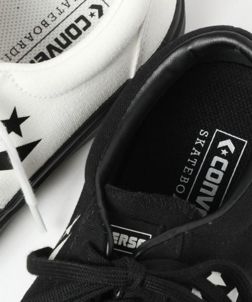 CONVERSE SKATEBOARDING(コンバーススケートボーディング)の「【CONVERSE(コンバース)】ブレイクスター2(スニーカー・メンズ・ホワイト/ブラック・SMALL/LARGE/MEDIUM)」の4枚目の写真