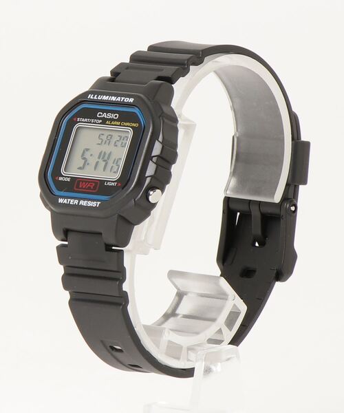 CASIO（カシオ）の「【CASIO（カシオ）】スタンダードデジタル ミニ（デジタル腕時計・レディース・ブラック/ブラック系その他/イエロー/ブルー/シルバー/ライトピンク/レッド/ピンク・FREE）」の3枚目の写真