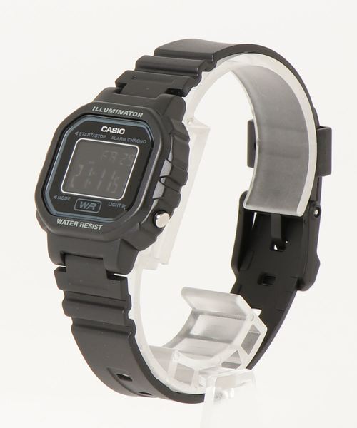 CASIO（カシオ）の「【CASIO（カシオ）】スタンダードデジタル ミニ（デジタル腕時計・レディース・ブラック/ブラック系その他/イエロー/ブルー/シルバー/ライトピンク/レッド/ピンク・FREE）」の2枚目の写真