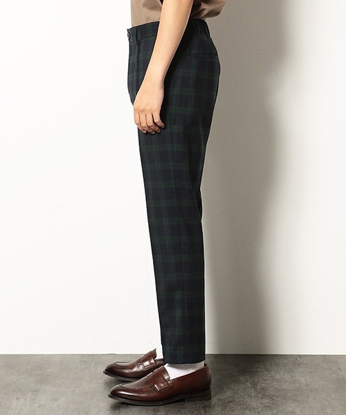 COMME　CA COMMUNE（コムサコミューン）の「トロピカルストレッチ　セットアップパンツ（その他パンツ・メンズ・チェック・SMALL）」の9枚目の写真