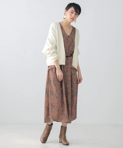 Bou Jeloud（ブージュルード）の「ドルマンマシュマロカーディガン（カーディガン/ボレロ・レディース・ブラック/オフホワイト/ブルー・FREE）」の8枚目の写真