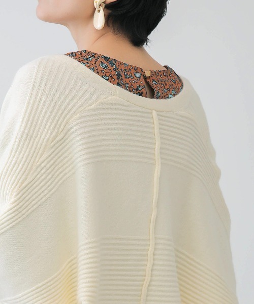 Bou Jeloud（ブージュルード）の「ドルマンマシュマロカーディガン（カーディガン/ボレロ・レディース・ブラック/オフホワイト/ブルー・FREE）」の13枚目の写真