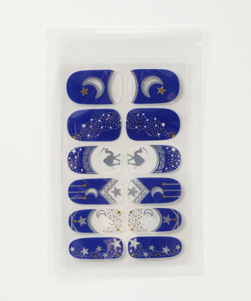 チャイハネ（チャイハネ）の「【チャイハネ】ETHNIC ネイルシール DECO tte Nail（デコッテネイル）ラメ入り（ネイルシール/ネイルチップ・レディース・その他/ゴールド/グリーン/その他1/その他2/その他3/その他4/その他5/その他6/カラフル/ブラック×ブラック/その他7/ブルー/クリア/その他8/ゴールド系その他/マルチ/ブルー系その他/その他15/その他20/ターコイズブルー/その他21/その他22/その他11/レインボー/その他10/その他13/その他12/その他9/その他23/その他24/その他25/その他26/その他27/その他28/D/C/B/A/E/F/G/H/I/J・FREE）」の22枚目の写真