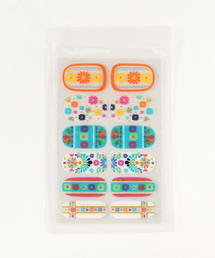 チャイハネ（チャイハネ）の「【チャイハネ】ETHNIC ネイルシール DECO tte Nail（デコッテネイル）ラメ入り（ネイルシール/ネイルチップ）」