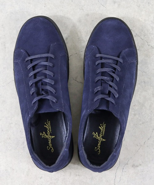 セール】SARABANDE / 本革 クラシック シンプルレザースニーカー(6121