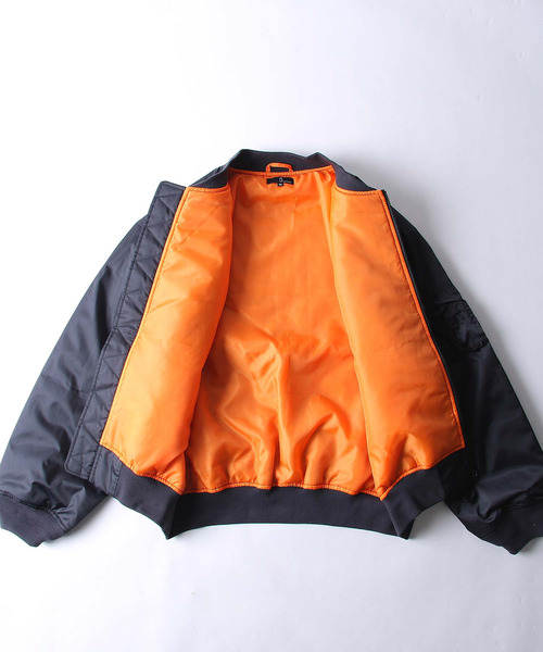 【SHAREEF】シャリーフ MA-1 ジップアップブルゾン ジャンパー SHAREEF】シャリーフ MA-1 ジップアップブルゾン ジャンパー