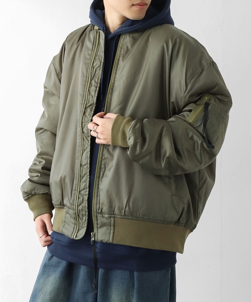 PAZZO MA-1 ミリタリー Amazon.com: Zadaos Ma-1 Gn Military Jacket 100% Nylon Bomber