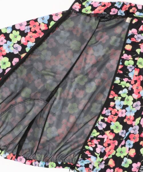 trois lapins kp（トロワラパンケーピー）の「ポリエステルタフタジャケット(140-160cm)（ナイロンジャケット・キッズ・ラベンダー/ブラック・140cm/150cm/160cm）」の8枚目の写真