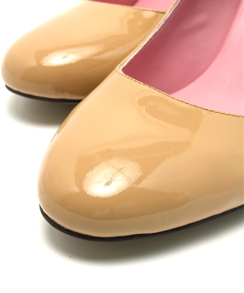 Shoes of Prey(シューズオブプレイ)の「エナメル2色パンプス(パンプス・レディース・ベージュ・24.5cm)」の5枚目の写真