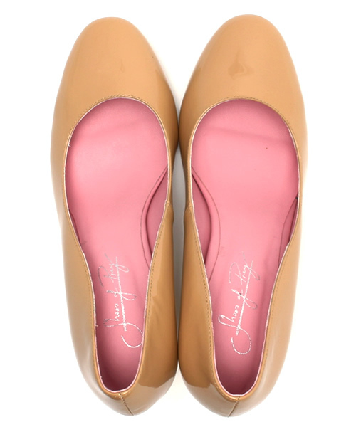 Shoes of Prey(シューズオブプレイ)の「エナメル2色パンプス(パンプス・レディース・ベージュ・24.5cm)」の8枚目の写真