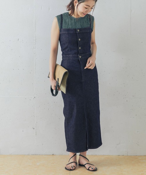 セール ワンピース 別注 Rosso Lee Urban Jumper Skirt ワンピース Urban Research Research Rosso アーバンリサーチロッソ のファッション