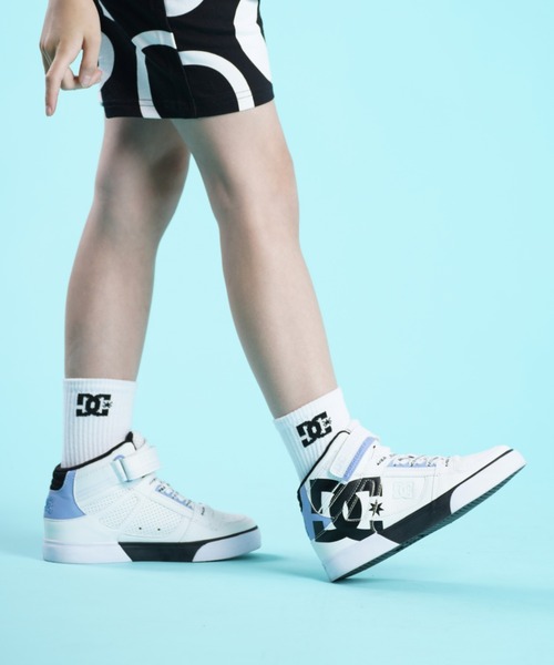 Ks Pure High Top Se Dc キッズ スニーカー ハイカット スニーカー Dc Shoes ディーシーシューズ のファッション通販 Zozotown