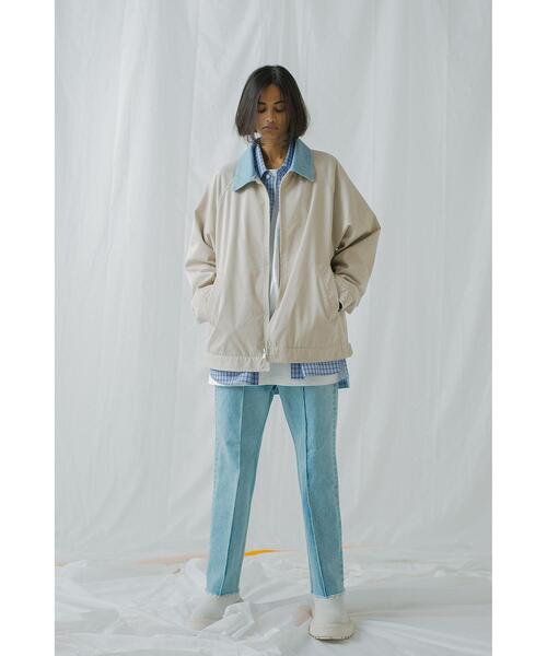 MONKEY TIME（モンキータイム）の「＜monkey time＞ DENIM COLLAR GABA